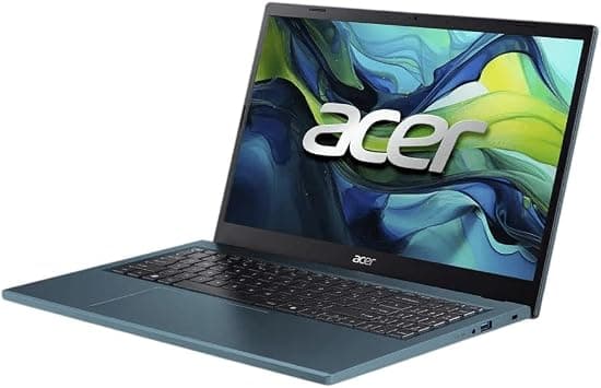 Notebook Acer Aspire Go 15 AG15-51P-54EE Intel Core i5-1334U, 8GB DDR5, 512GB SSD NVMe, Tela 15.3" WUXGA IPS, Windows 11 Home &ndash; Azul