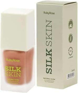 Iluminador Líquido Natural Glow Silk Skin cor Sun Kissed - Ruby Rose