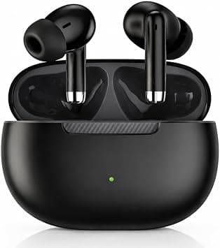 Fone de Ouvido Bluetooth 5.4 TWS Com Cancelamento de Ruído, IPX4 à Prova d’Água e Microfone – Ideal para Treino, Corrida e Trabalho (iOS/Android)