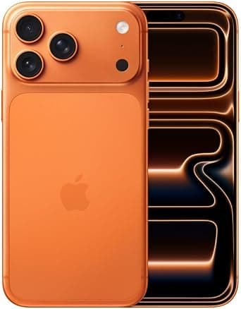 Iphone 17 Pro Max Apple 256gb, Câmera Tripla Fusion de 48mp, Tela 6.9" Super Retina Xdr, Laranja-cósmico